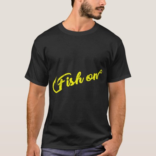 Cadeautje voor vissers t-shirt (Voorkant)