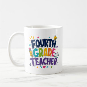 Cadeautje voor waardering van een leerkracht groep koffiemok