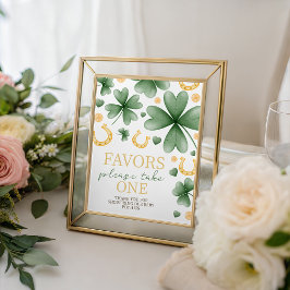 Cadeautjes Baby Shower Favor Tablebord Sign Reclamebord Met Voetstuk