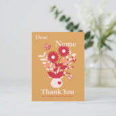 Cadeautjes om te bedanken voor personeel op maat feestdagenkaart (Staand voorkant)