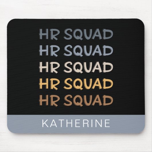 Cadeautjes van het team van het Personeel van de D Muismat (Voorkant)