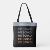 Cadeautjes van het team van het Personeel van de D Tote Bag (Achterkant)