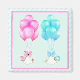 cadeautjes voor baby tweeling baby shower magneet
