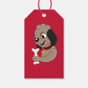 cadeautjes voor cartoon van puppy dog labels cadeaulabel
