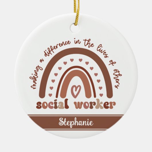 Cadeautjes voor de Afstuderen van de Aangepaste so Keramisch Ornament (Voorkant)