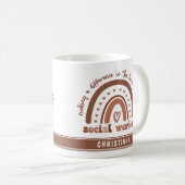 Cadeautjes voor de Afstuderen van de Aangepaste so Koffiemok (Voorkant rechts)