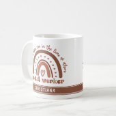 Cadeautjes voor de Afstuderen van de Aangepaste so Koffiemok (Voorkant links)