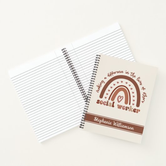 Cadeautjes voor de Afstuderen van de Aangepaste so Notitieboek (Binnen)