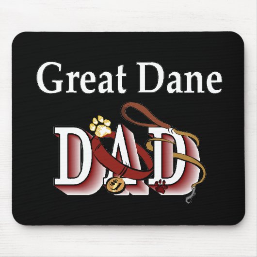 Cadeautjes voor Great Dane vaders Muismat (Voorkant)