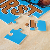 Cadeautjes voor koffieliefhebbers met koffie eerst legpuzzel (Zijkant)