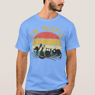 cadeautjes voor t-shirt met zwarte kat voor vrouw