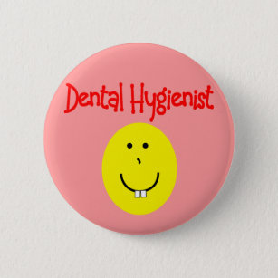 cadeautjes voor tandheelkundige verzorging—grappig ronde button 5,7 cm