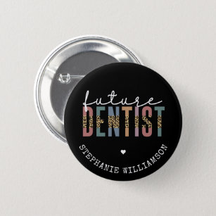 Cadeautjes voor toekomstige tandheelkundige studen ronde button 5,7 cm