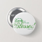 cadeautjes zonder kop ronde button 5,7 cm (Voorkant /achterkant)
