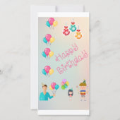 Cadeauverjaardag Bedankkaart (Achterkant)