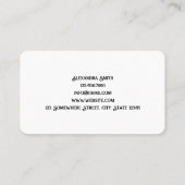 Cadeauverpakking Aangepaste QR Visitekaartje (Achterkant)