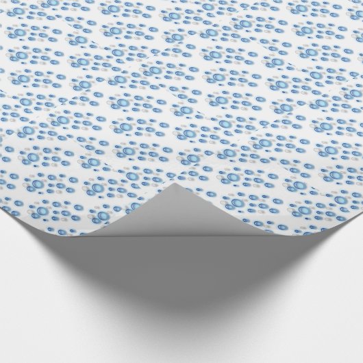 Cadeauverpakking - Bubbles Cadeaupapier (Hoek)
