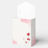 Cadeauverpakking. "Coquelicots" Bedankdoosjes (Geopend)