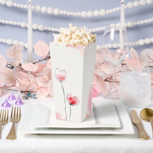 Cadeauverpakking. "Coquelicots" Bedankdoosjes (Huwelijk)