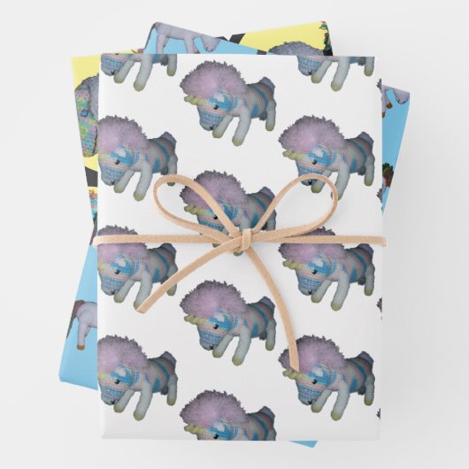 Cadeauverpakking - Eenhoorns Inpakpapier Vel (In situ)