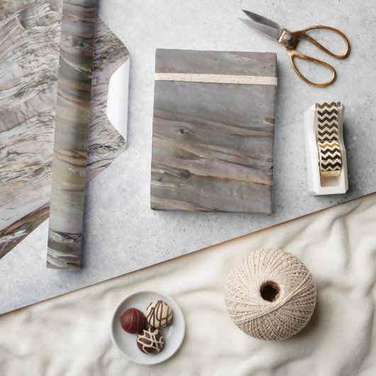 Cadeauverpakking - Eucalyptusschors (v.2) Cadeaupapier (Crafts)