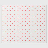 Cadeauverpakking - Harten Cadeaupapier (Vlak)