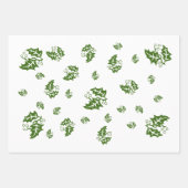 Cadeauverpakking - Hollebladeren Inpakpapier Vel (Voorkant 3)
