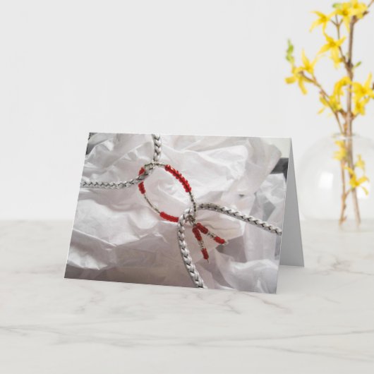 Cadeauverpakking Kaart (Gele Bloem)