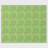 Cadeauverpakking - kerstdecoratie cadeaupapier (Vlak)