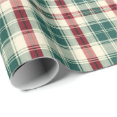 Cadeauverpakking - Kerstplaid #04 Cadeaupapier (Rol Hoek)