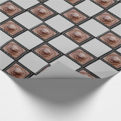 Cadeauverpakking - Lion Head Door Knocker Cadeaupapier (Hoek)