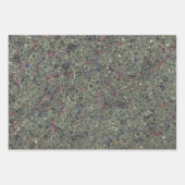 Cadeauverpakking met gemarmerd papier inpakpapier vel (Voorkant)