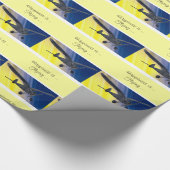 Cadeauverpakking - modelvliegtuig cadeaupapier (Hoek)