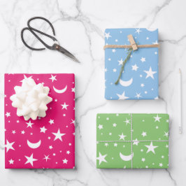Cadeauverpakking - Night Sky Inpakpapier Vel