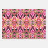 Cadeauverpakking Papier Roze Lelies Inpakpapier Vel (Voorkant 3)