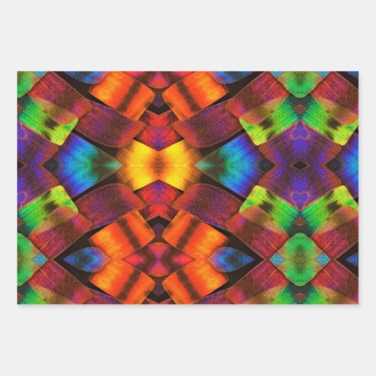 Cadeauverpakking Papier Vlinder Schalen Inpakpapier Vel (Voorkant 3)