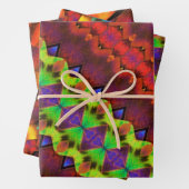 Cadeauverpakking Papier Vlinder Schalen Inpakpapier Vel (In situ)