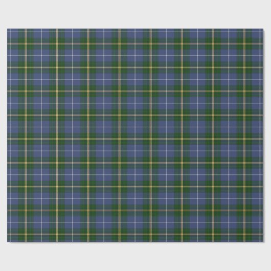 cadeauverpakking Papierblauw Nova Scotia Tartan Cadeaupapier (Vlak)