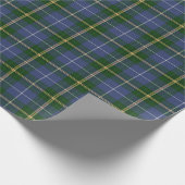 cadeauverpakking Papierblauw Nova Scotia Tartan Cadeaupapier (Hoek)
