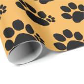 Cadeauverpakking - Polydactylpaw afdrukken op Sina Cadeaupapier (Rol Hoek)