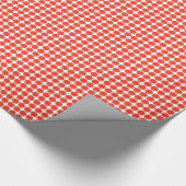 Cadeauverpakking - Rode Stippen Cadeaupapier (Hoek)