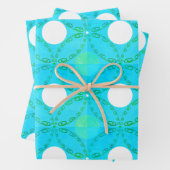 Cadeauverpakking set van 3 inpakpapier vel (In situ)