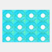 Cadeauverpakking set van 3 inpakpapier vel (Voorkant)