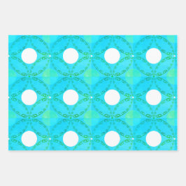 Cadeauverpakking set van 3 inpakpapier vel