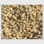 Cadeauverpakking - stapel pinda's cadeaupapier (Vlak)