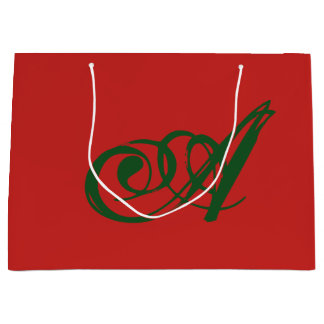Cadeauverpakking voor aangepast INITIAAL Groot Cadeauzakje