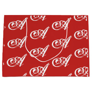 Cadeauverpakking voor aangepast INITIAAL Groot Cadeauzakje