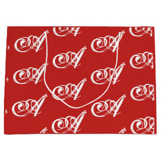 Cadeauverpakking voor aangepast INITIAAL Groot Cadeauzakje