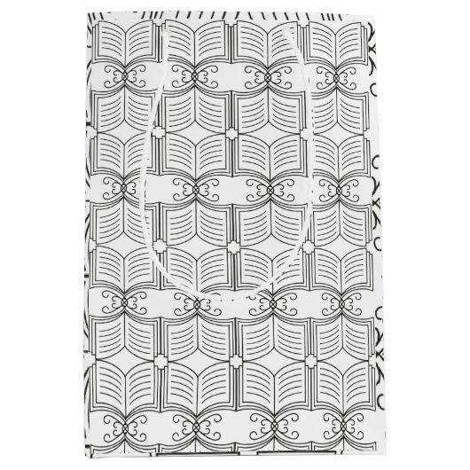 Cadeauverpakking voor bibliotheek medium cadeauzakje (Voorkant)