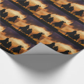 Cadeauverpakking voor cowboy cadeaupapier (Hoek)